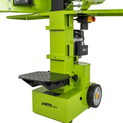 Fendeuse à bois Electrique 9 tonnes 3500W Buches Longueur 105cm Diam 35cm Fendeur de buches Silencieux VITO