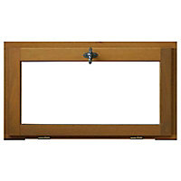 Fenêtre abattant bois 1 vantail - l.40 x h.45 cm