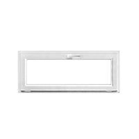 Fenêtre abattant PVC GoodHome blanc - l.120 x h.60 cm