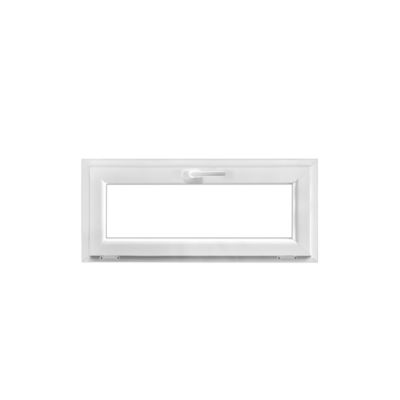 Fenêtre abattante par le haut double vitrage GoodHome en PVC blanc l.105 x H.48 cm