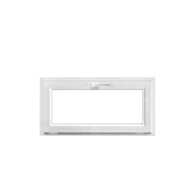 Fenêtre abattante par le haut double vitrage GoodHome en PVC blanc l.105 x H.63 cm