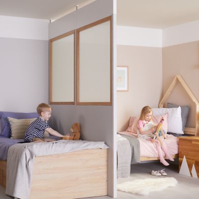 Fenêtre Alara givrée contour chêne 100 x h.100 cm