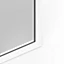Fenêtre alu 1 vantail oscillo-battant GoodHome blanc - l.60 x h.75 cm, tirant droit