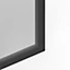 Fenêtre alu 1 vantail oscillo-battant GoodHome gris - l.80 x h.95 cm, tirant droit