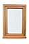 Fenêtre bois 1 vantail GoodHome - l.60 x h.95 cm, tirant droit
