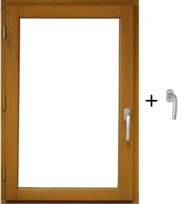 Fenetre Bois 1 Vantail H105 X L60 Cm Côte Tableau Tirant Gauche, Poignee (ref 010220f9) Gd Menuiseries