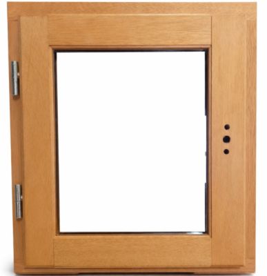 Fenetre Bois 1 Vantail H45 X L40 Cm Côte Tableau Tirant Gauche Gd Menuiseries