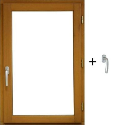 Fenetre Bois 1 Vantail H75 X L60 Cm Côte Tableau Tirant Droite, Poignee (ref 010220f9) Gd Menuiseries