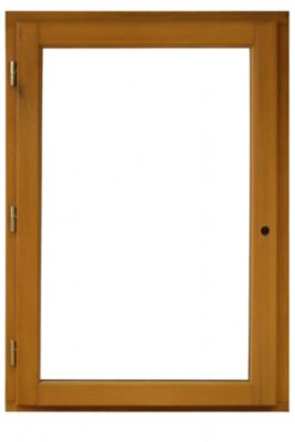 Fenetre Bois 1 Vantail H95 X L80 Cm Côte Tableau Tirant Gauche Gd Menuiseries