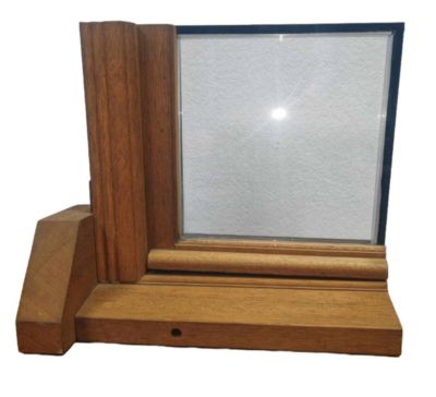 Fenetre Bois 2 Vantaux H75 X L100 Cm Côte Tableau Gd Menuiseries