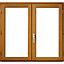 Fenêtre bois 2 vantaux - l.100 x h.125 cm, tirant droit