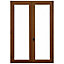 Fenêtre bois 2 vantaux - l.100 x h.135 cm, tirant droit