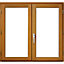 Fenêtre bois 2 vantaux - l.100 x h.145 cm, tirant droit