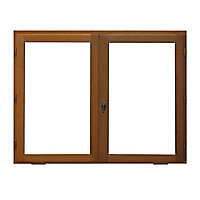 Fenêtre bois 2 vantaux - l.120 x h.95 cm, tirant droit