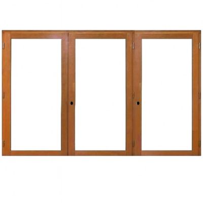 Fenetre Bois 3 Vantaux H125 X L180 Cm Côte Tableau Gd Menuiseries