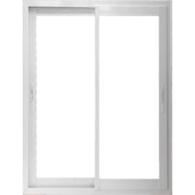 Fenetre Coulissante Alu Blanc 2 Vantaux H105 X L120 Gd Menuiseries