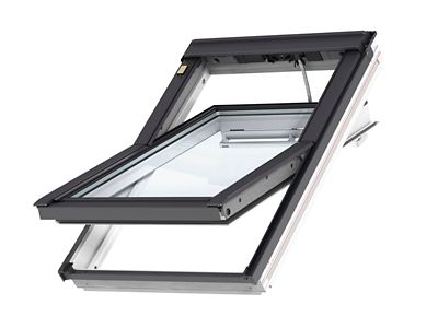 Fenêtre de toit à rotation VELUX Confort Whitefinish - bois peint en blanc L. 134 x H. 98 cm (GGL 2076 UK04)