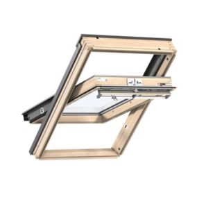 Fenêtre de toit à rotation VELUX Standard Clearfinish - bois/pin L. 114 x H. 118 cm (GGL 3054 SK06)