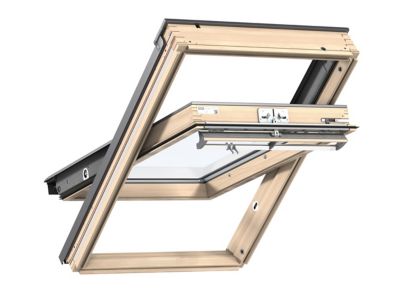 Fenêtre de toit à rotation VELUX Standard Clearfinish - bois/pin L. 55 x H. 78 cm (GGL 3054 CK02)