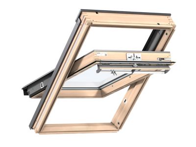 Fenêtre de toit à rotation VELUX Standard Clearfinish - bois/pin L. 78 x H. 118 cm (GGL 3054 MK06)