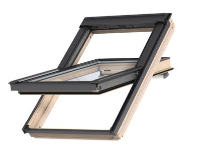 Fenêtre de toit à rotation VELUX Standard Clearfinish - bois/pin L. 78 x H. 140 cm (GGL 3054 MK08)