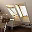 Fenêtre de toit à rotation VELUX Tout Confort - bois/pin L. 55 x H. 78 cm (GGL 3057 CK02)