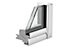 Fenêtre de toit à rotation VELUX Triple vitrage - Whitefinish (bois peint en blanc) L. 114 x H. 118 cm (GGL 2062 SK06)