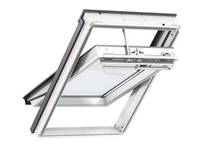 Fenêtre de toit motorisée électrique Velux GGU MK08 Integra® confort Everfinish - polyuréthane L. 78 x H. 140 cm