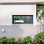 Fenêtre fixe aluminium gris anthracite H.62 x L.153 cm GoodHome