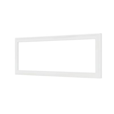 Fenêtre fixe double vitrage GoodHome en aluminium blanc l.103 x H.77 cm