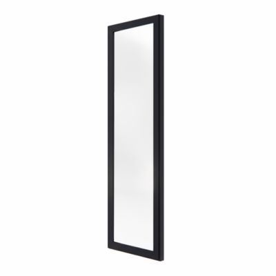 Fenêtre fixe double vitrage GoodHome en aluminium gris l.63 x H.217 cm