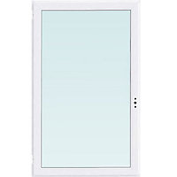 Fenêtre PVC 1 vantail blanc - l.40 x h.65 cm, tirant gauche