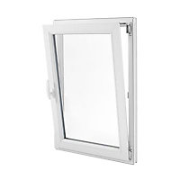 Fenêtre PVC 1 vantail oscillo-battant Grosfillex blanc - l.60 x h.95 cm, tirant droit