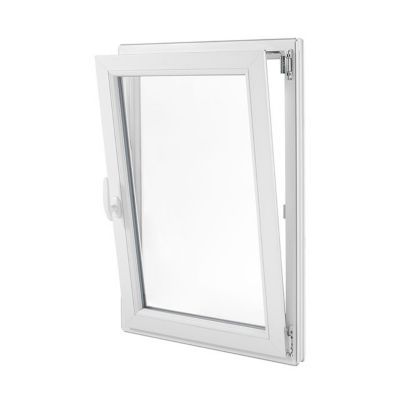 Fenêtre PVC 1 vantail oscillo-battant Grosfillex blanc - l.60 x h.95 cm, tirant droit