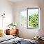 Fenêtre PVC 2 vantaux oscillo-battant GoodHome blanc - l.100 x h.145 cm