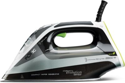 Fer à repasser compacte 2800 W vapeur 190 g/min