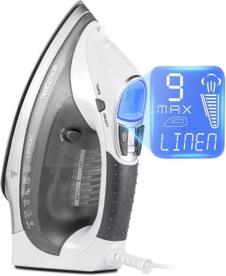 Fer vapeur 2400 W avec écran LCD et 9 préréglages
