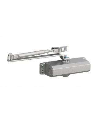 Ferme-porte automatique hydraulique force 3, argent - THIRARD