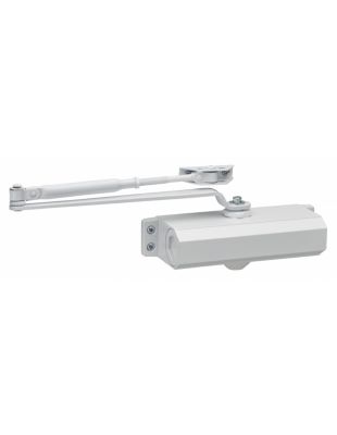 Ferme-porte automatique hydraulique force 4, blanc - THIRARD