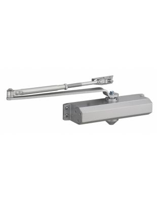 Ferme-porte automatique hydraulique force 5, argent - THIRARD