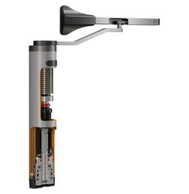 Ferme-porte inox pour extérieur - VERTICLOSE 2 ZILV 150 kg 1,50 m.