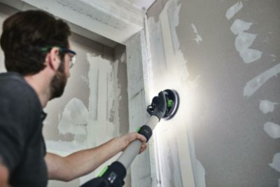 Festool PLANEX LHS 2 225 EQI/CTM 36Set - kit ponceuse à bras avec aspirateur, éclairage LED périphérique, classe M.
