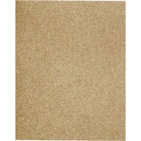 Feuille abrasive 230 x 280 mm grain 60 / 80 / 120 / 180 plâtre, lot de 16