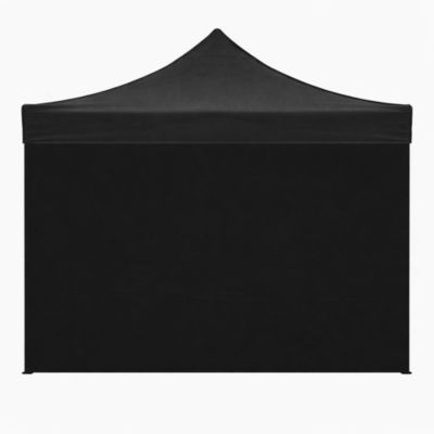 Feuille Latérale De Remplacement Imperméable Noire 3X2M Pour Tonnelle Pliable