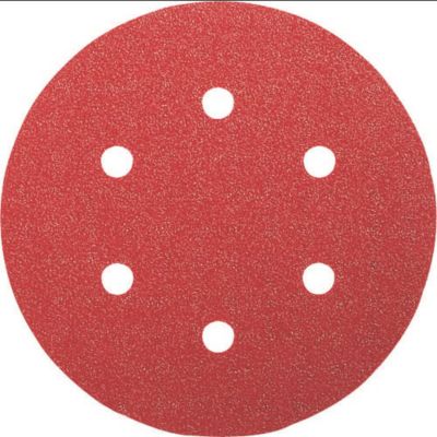 Feuilles abrasives 150 mm auto-agrippantes pour ponceuse excentrique, grain 60, pack de 5