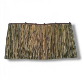 Feuilles de roseau africain naturel 3x80x45 cm