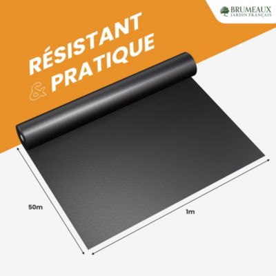 Non-Tissé Pour Bac à Sable Pflanzwerk 2x2m 150g/m² - Écologique Et Étanché