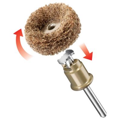 Feutres abrasifs Dremel SpeedClic Grain 180 / 280