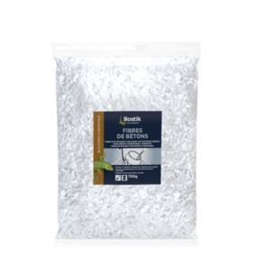 Fibres de Bétons Bostik Synthétiques pour Mortiers et Bétons 750g