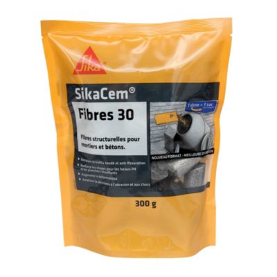 Fibres pour béton et mortier Sika Sikacem 300g